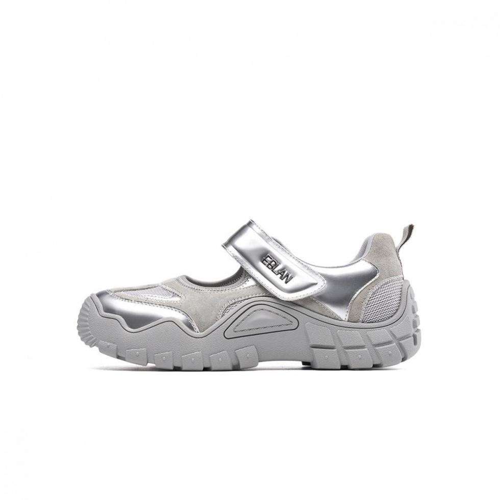EBLAN Mary Jane Shoes Women's Silver
