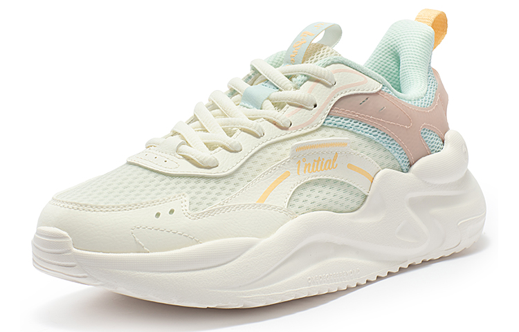 361° Yunshu 3 Shock Absorbers With Slip Resistant Features Low Top Casual Shoes Women's White Blue