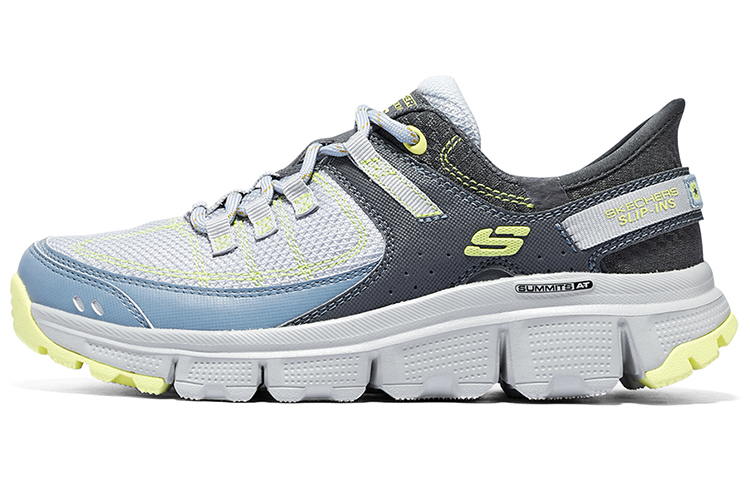 Skechers Summits AT Running Shoes Women's Low-Top Gray Blue White