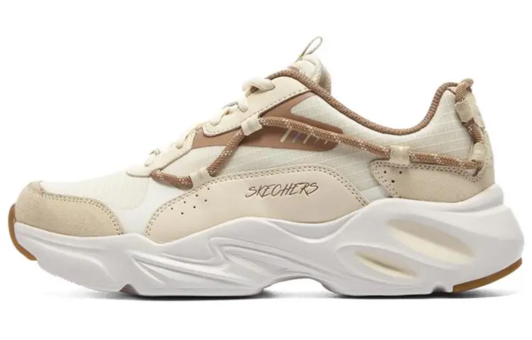 Skechers Stamina Airy Waffle Bear Low Top Casual Shoes Women's Natural