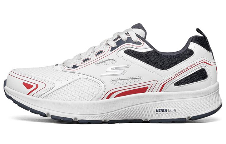 Skechers Go Run Consistent White/Black/Red