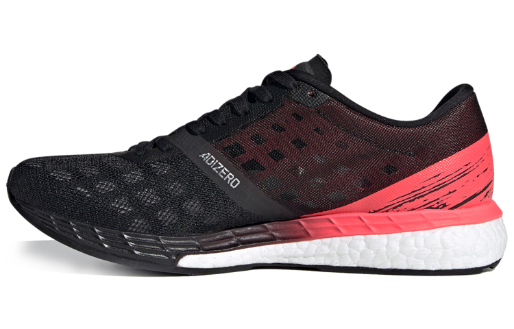 Adidas Adizero Boston 9 Black Signal Pink Women's