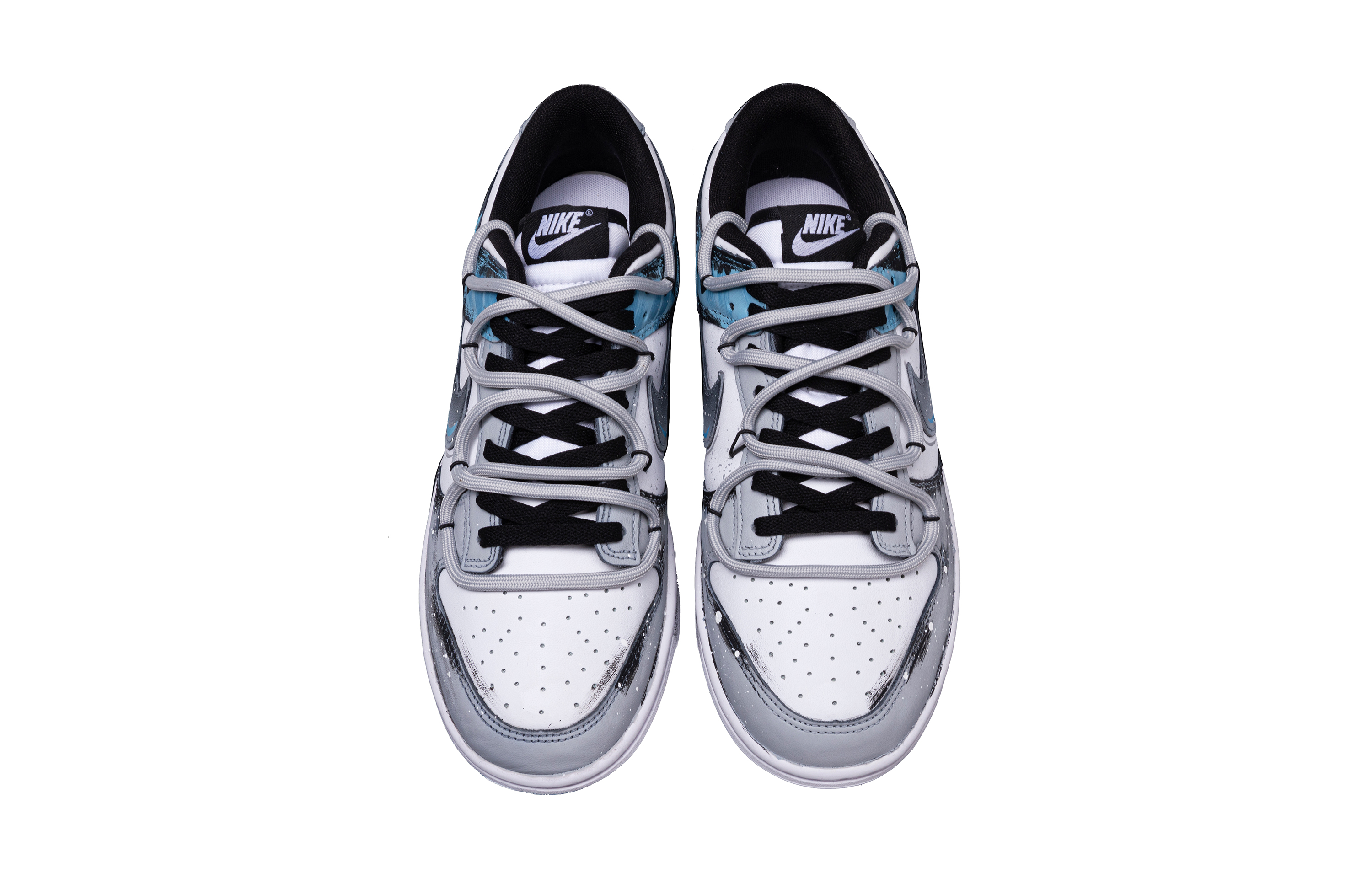 Nike Dunk Galaxy Rapid Non slip Lightweight Low Top Skateboard Shoes Unisex Gray Blue купить в интернет-магазине Yoocart с быстрой доставкой по России.