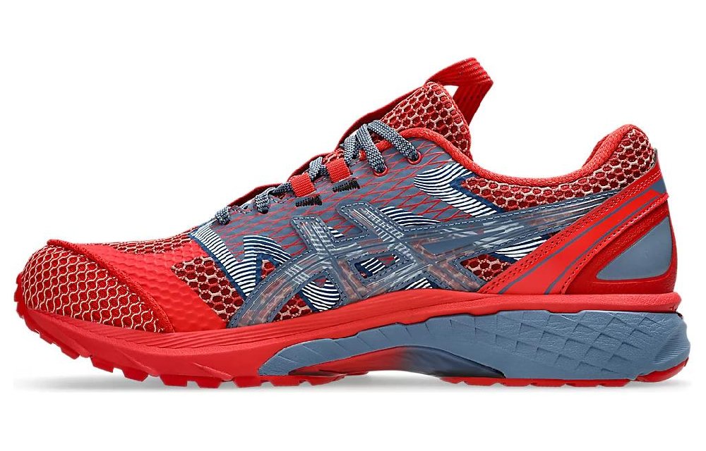 Asics US4 S Gel Terrain Kiko Kostadinov Classic Red Wood Crepe