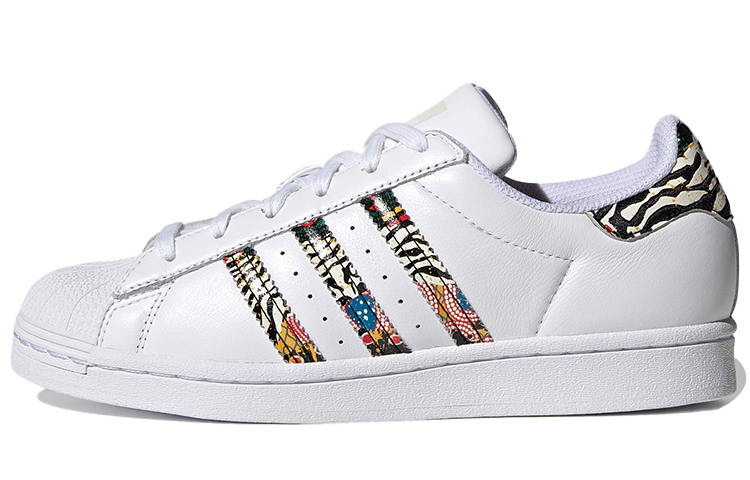 Adidas Originals Superstar Series Кроссовки для скейтбординга Низкие Женские