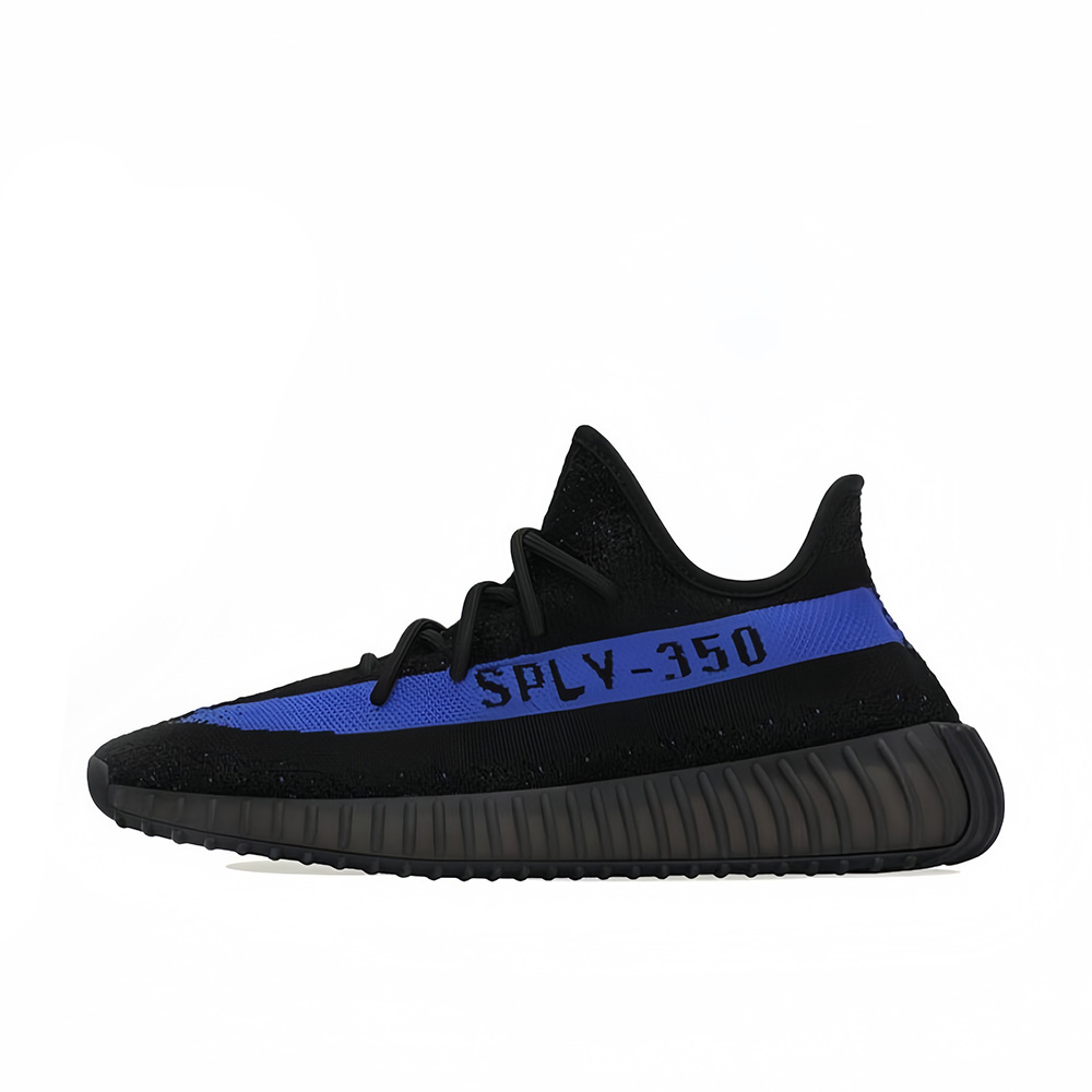 Adidas Originals Yeezy Boost 350 V2 Abrasion Resistant Low Top Running Shoes Unisex Black