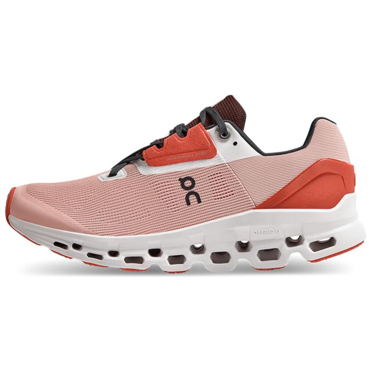 On Running Cloudstratus Rose Red Women's