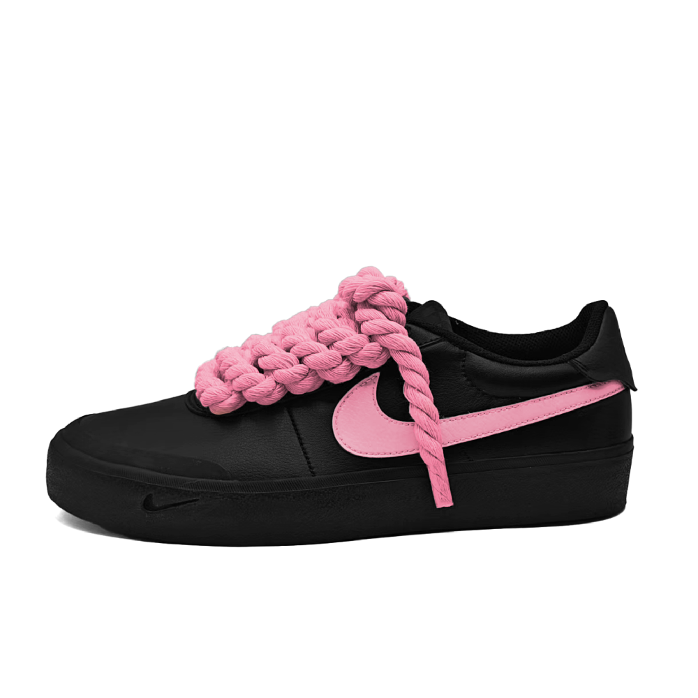 Nike Court Shot Anti-Slip And Wear-Resistant Lightweight Low-Top Skateboard Shoes Unisex Pink