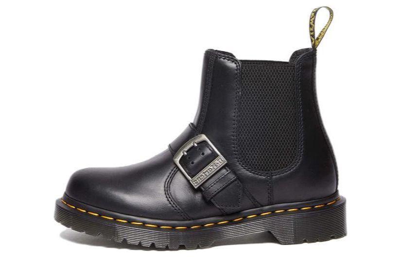 Dr. Martens Dr.Martens 2976 Buckle Pull Up Leather Chelsea Boots 'Black Pull Up' Women's