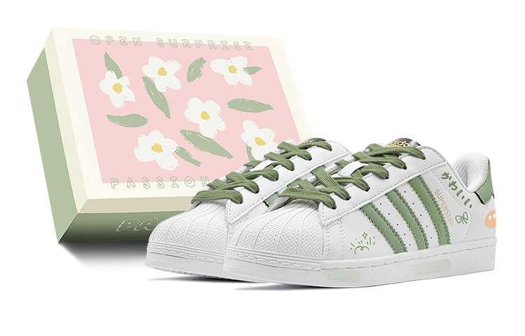 Adidas Originals SUPERSTAR Low Top Skateboard Shoes Unisex