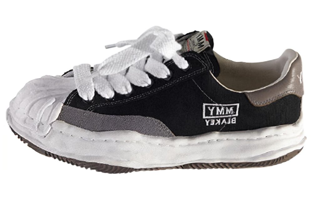 EXI.T x MIHARA YASUHIRO Blakey Skateboard Shoes Men's Black White