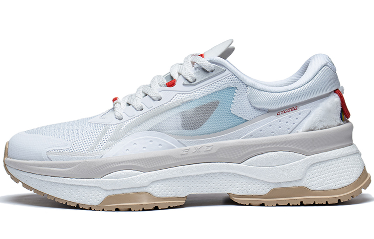 DISHINI x LiNing Toy Story, Transcend 7 Abrasion Resistant Rebound Low Top Casual Shoes Women's Standard White
