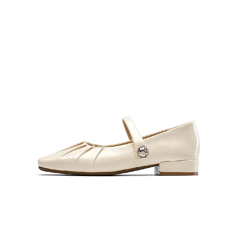 EBLAN Mary Jane Shoes Women's Beige