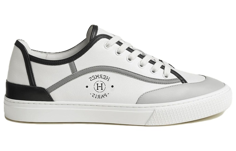 HERMES Get Low Top Stylish Skateboarding Shoes Men's White Gray купить в интернет-магазине Yoocart с быстрой доставкой по России.