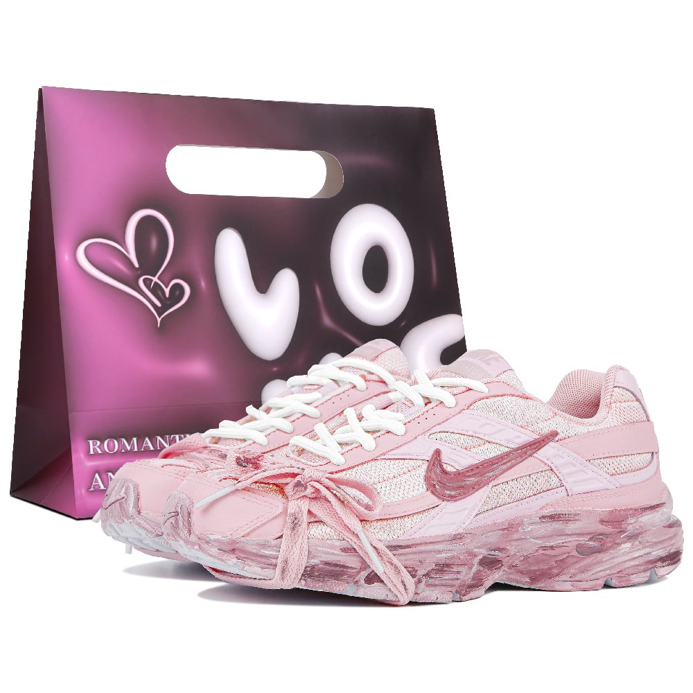 Nike Initiator Slip Resistant, Abrasion Resistant, Waterproof Low Top Casual Running Shoes Unisex Pink