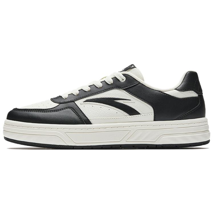 Anta BaiChuan Abrasion Resistant Breathable Low Top Skateboard Shoes Men's Beige Black