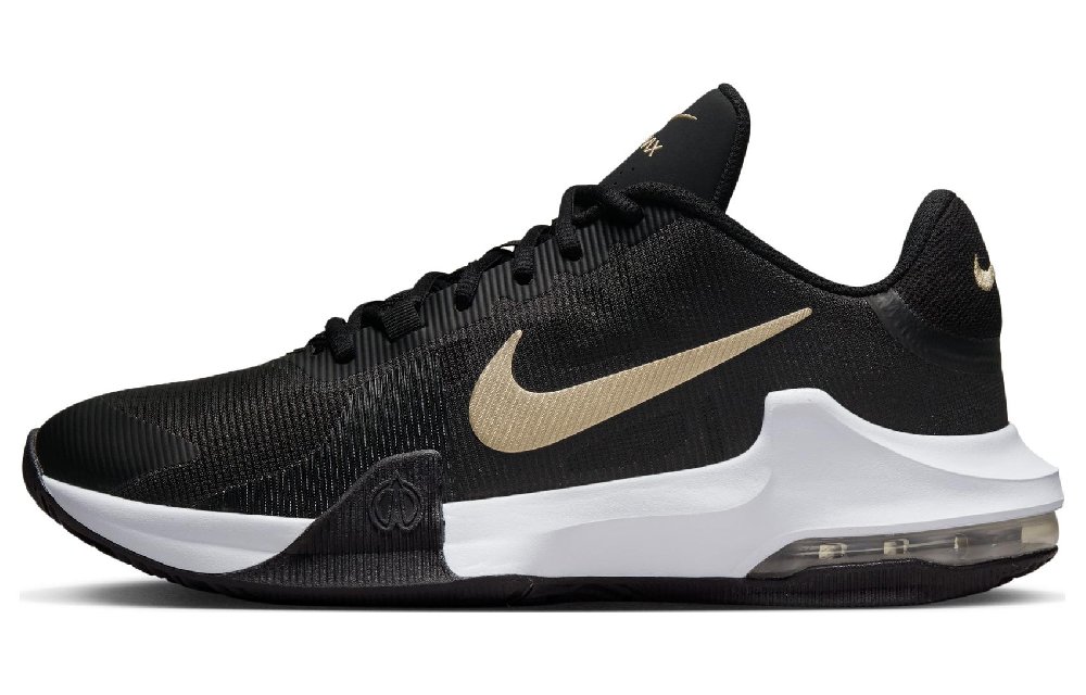 Nike Air Max Impact 4 Black Metallic Gold Star