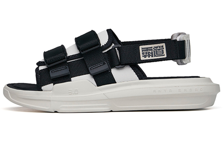 Anta Bastard Beach Sandals Men's Black Gray