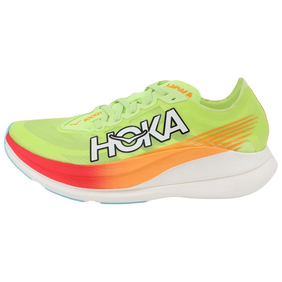 HOKA ONE ONE Rocket X 2 Lettuce Solar Flare