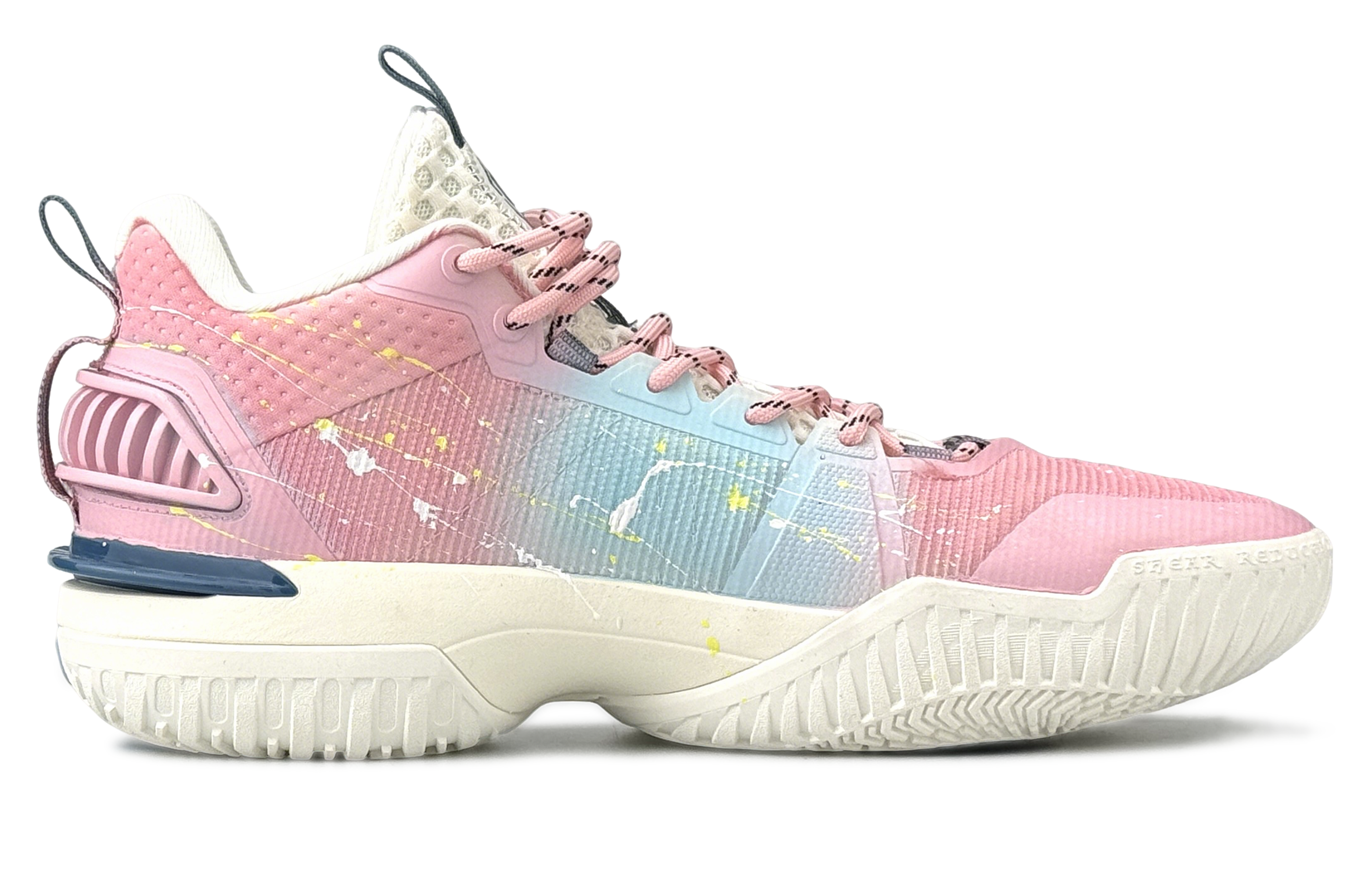 LiNing Storm 2024 Cushioning Abrasion Resistant Breathable Low Top Basketball Shoes Men's Pink купить в интернет-магазине Yoocart с быстрой доставкой по России.