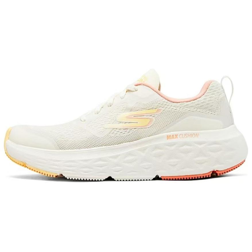 Skechers WOMEN'S GO Series Anti-Slip Wear-Resistant Low-Top Running Shoes Women's Light Yellow Pink