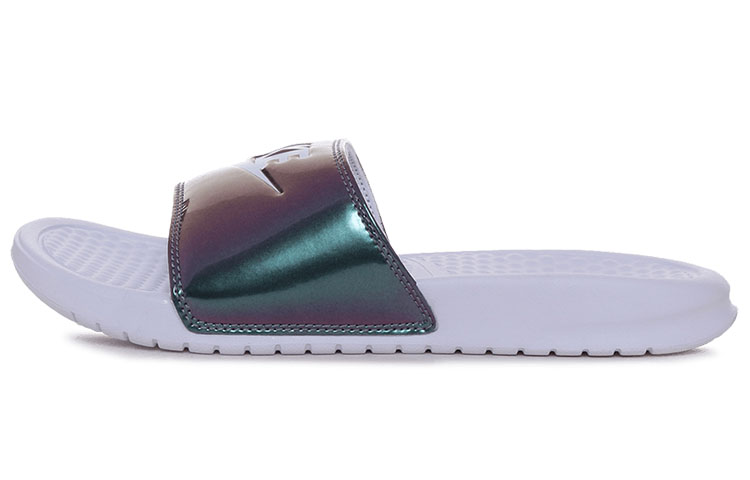 Nike Benassi Jdi Print 'Purple White' Women's