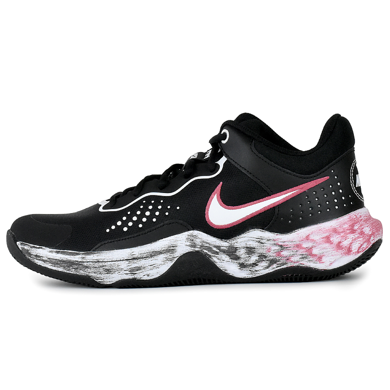 Nike Fly By Mid 3 Hongyi Knight Wear resistant And Lightweight Low Top Basketball Shoes Men's Black