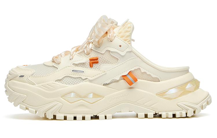 FILA FUSION Bianco Mule Shoes 'Cream White' Women's