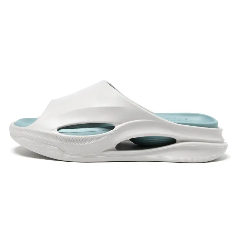 Jeep EVA Slide Slippers Men's Light Gray Light Green