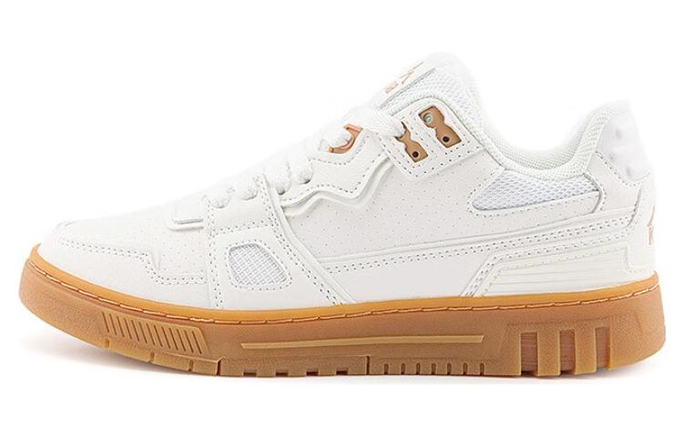 Kappa Low-Top Skateboard Shoes Unisex White
