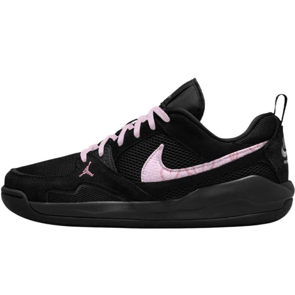 Jordan CMFT Era Abrasion Resistant Low Top Casual Shoes Unisex Black Pink