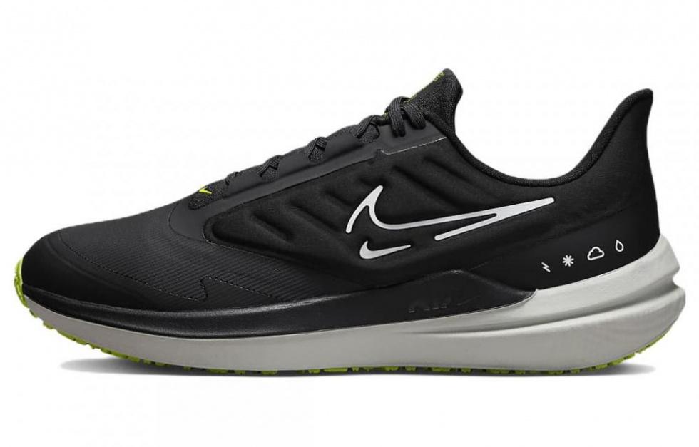 Nike Air Zoom Winflo 9 Shield 'Black White Volt'