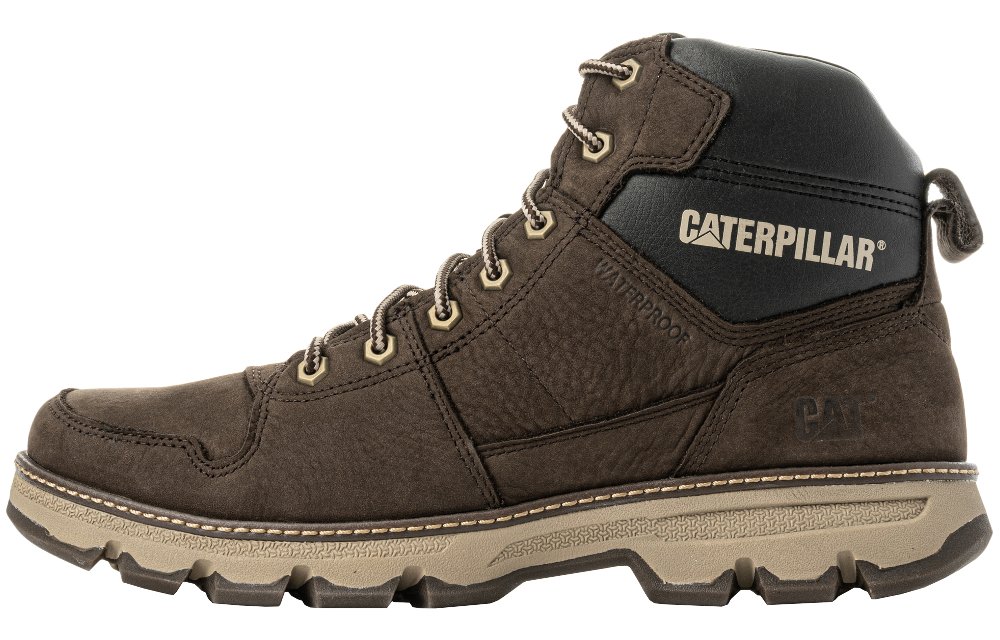 CAT Martin Boots Men Dark Umber