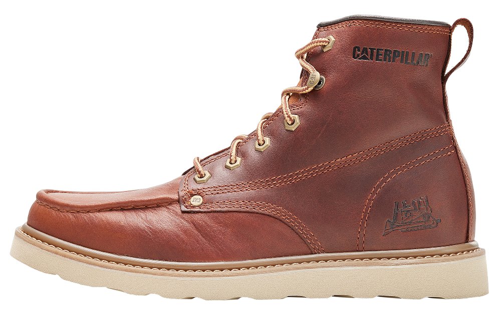 CAT Outdoor Boots Men Brown Red