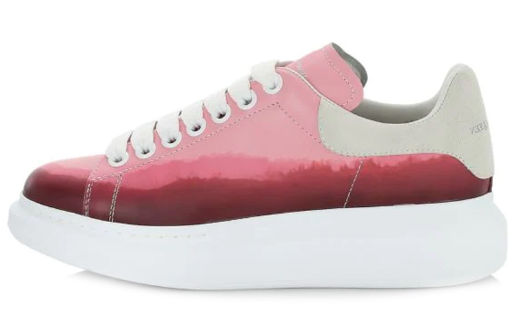 Alexander McQueen Oversized Sneakers 'Pink Dip Dyed' Women's