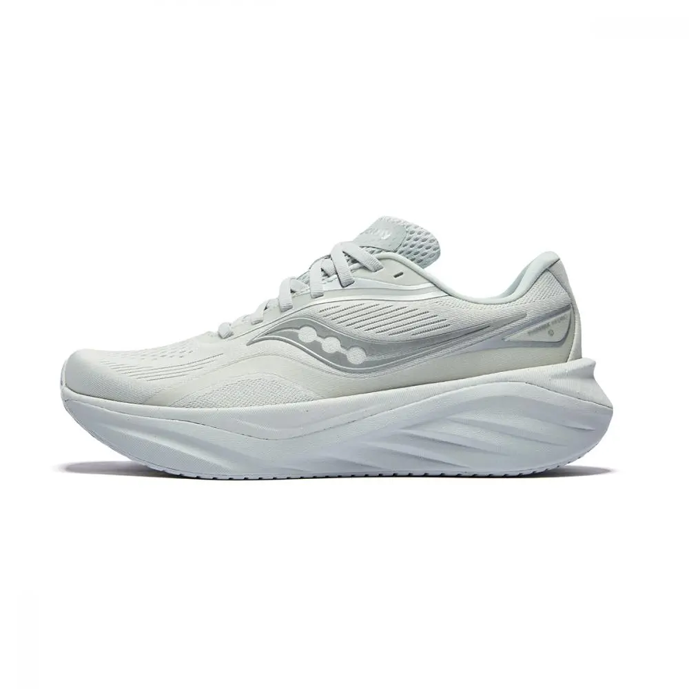 Saucony Low-Top Running Shoes Unisex Light Gray
