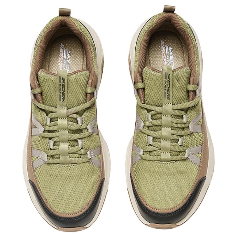 Skechers Low Top Casual Running Shoes Men's Green