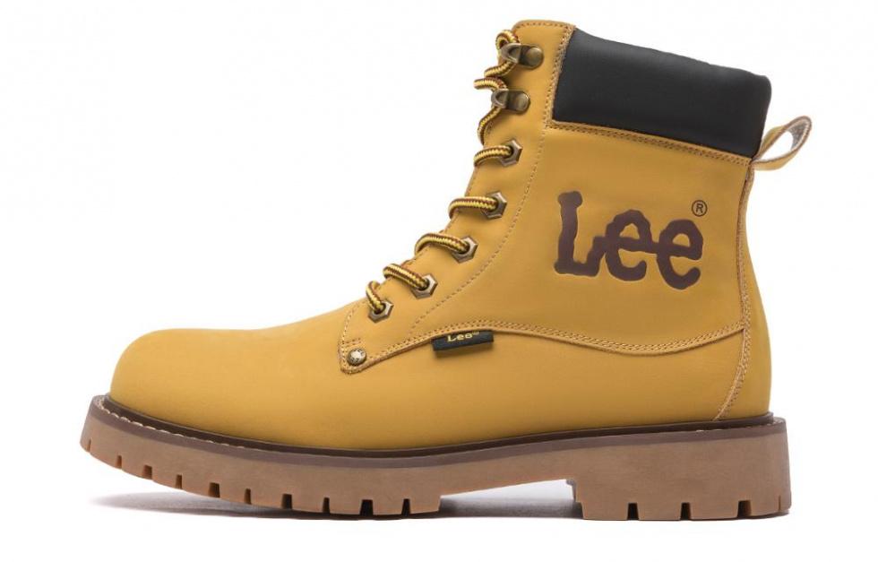 Lee Big Yellow Boots Short Martin Boot Men's