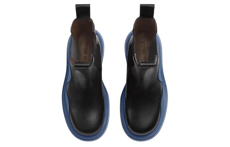 Bottega Veneta Tire Boots Black Blue