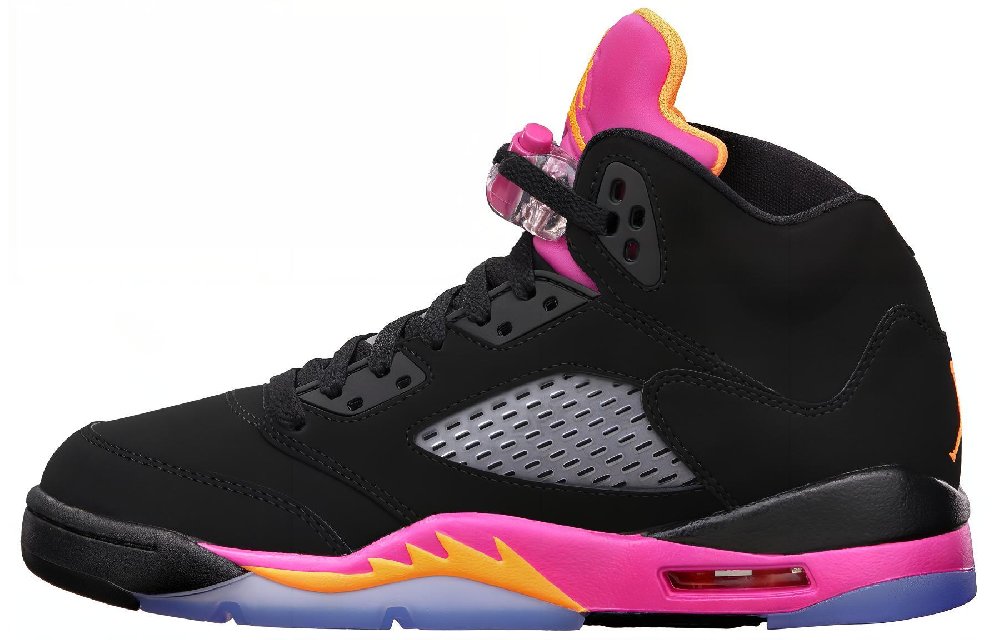 JORDAN 5 Retro Black Pink GS