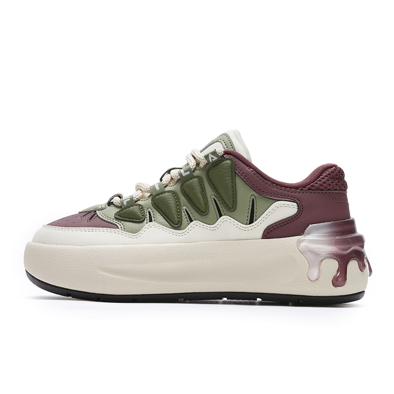 FILA CARROT 2 Low Top Skateboard Shoes Women's White Purple