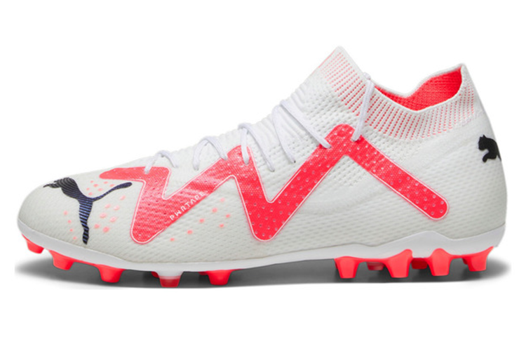 Puma Future Ultimate MG 'White Black Fire Orchid'
