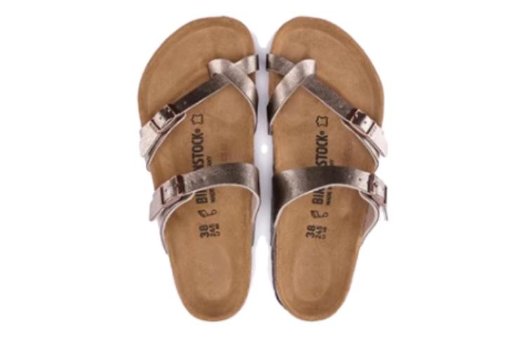 Birkenstock Mayari Slide Slippers Women's Brown Narrow