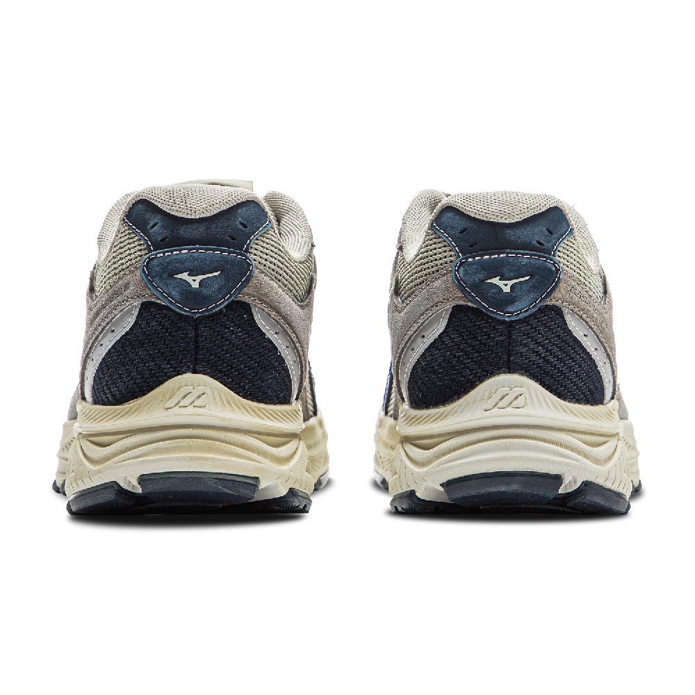 Mizuno Racer S Wear-Resistant Low-Top Running Shoes Unisex Gray Blue CNY Box Distressed