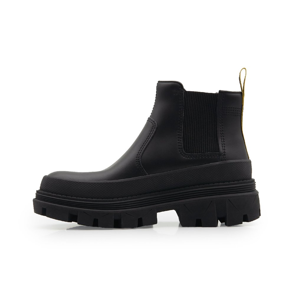 CAT Short Mid-Calf Outdoor Work Boots Martin Boots Unisex Black