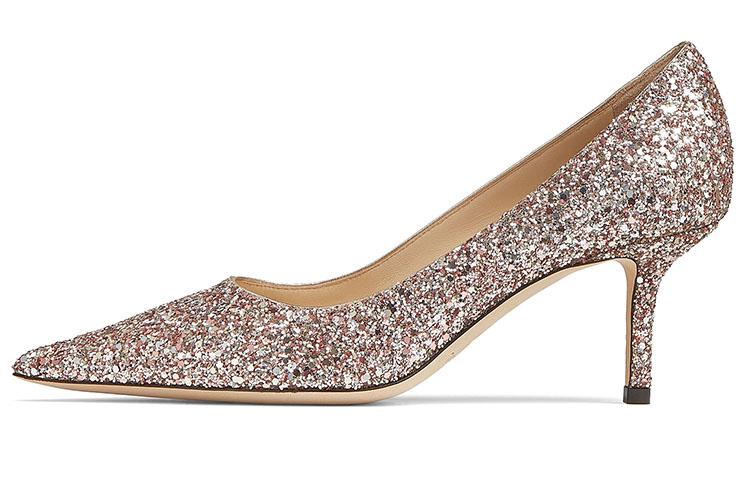 Jimmy Choo Love High Heels Women's Pink
