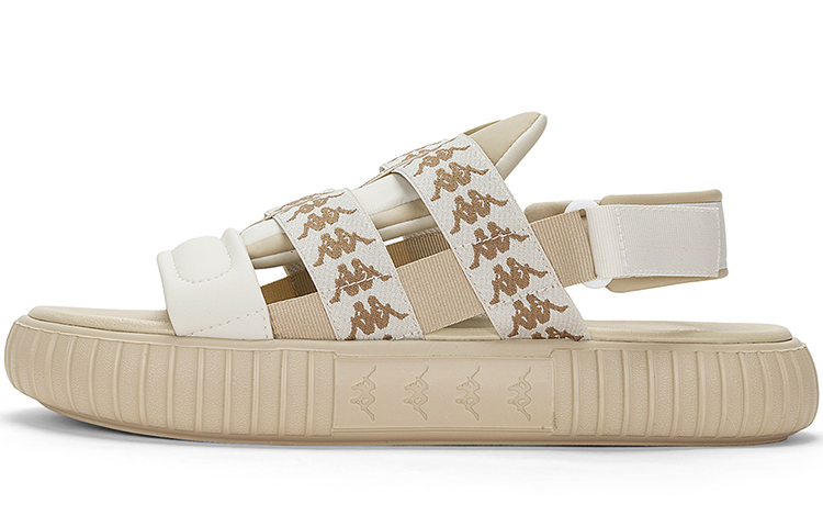 Kappa Sports Sandals Unisex Gray Brown