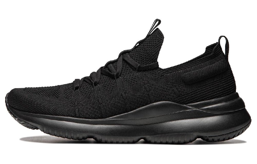 LiNing Yunshu Cushioning Anti-Slip And Wear-Resistant Breathable Rebound Low-Top Casual Shoes Men's Black