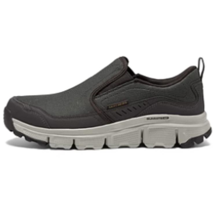 Skechers OUTDOOR MENS Anti-Slip And Wear-Resistant Breathable Low-Top Hiking/Trekking Shoes Men's Brown