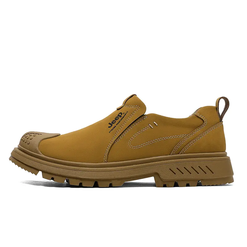 Jeep Short Martin Boot Low Top Men's Camel